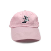 fuck off cap light pink
