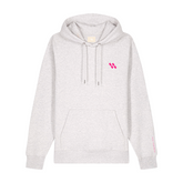 Miss Montreal - Hoodie Grijs/Roze