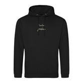 "Live Love Janken" zwarte hoodie
