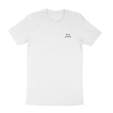 "Tering Goedkoop" wit t-shirt