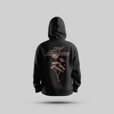 “Zoë Tauran - Floral Black Hoodie”