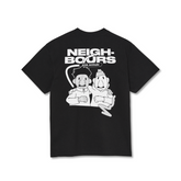 NGHBRS "ATTITUDE" BLACK T-SHIRT