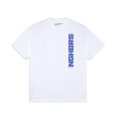 NGHBRS "FENCE" WHITE T-SHIRT