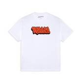 NGHBRS "THROW UP" WHITE T-SHIRT