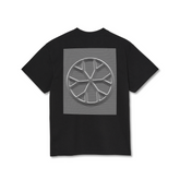 NGHBRS "LINES" BLACK T-SHIRT