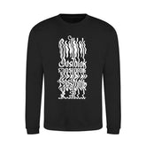 Crewneck: Black Scan