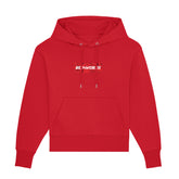 Hoodie Basic Boxlogo Red/White