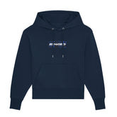 Hoodie Boxlogo Blue/white