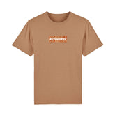 T-shirt Boxlogo orange/black