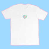 ayyleon blush tee white