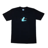 breathing is pointless tee black