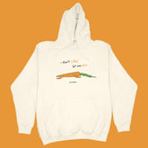 carrot hoodie cream