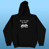 dad hoodie black