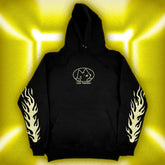 flayon gold hoodie black