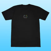frog holo tee black
