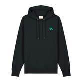 Miss Montreal - Hoodie Zwart/Aqua
