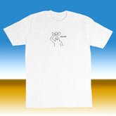 howdy tee white