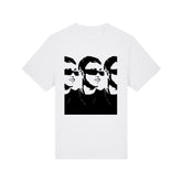 "Three Faces" T-Shirt White