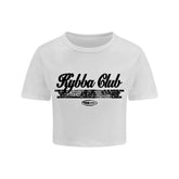 "2024 Kybba Club Tour" Croptop White