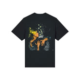 Laui Couple Design Black T-Shirt