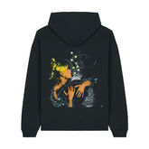 Laui Couple Design Black Hoodie