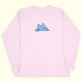 paw off longsleeve light pink