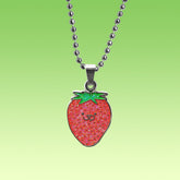 strawberry pendant