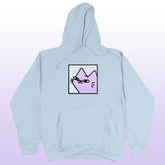 tobba hoodie light blue