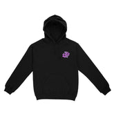 "Flowers" Hoodie Black