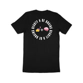 Nielson “Beauty & De Brains” t-shirt in black