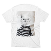 Zappa The Cat - White T-shirt
