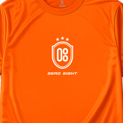 Sports T-Shirt Orange White (World-Cup)