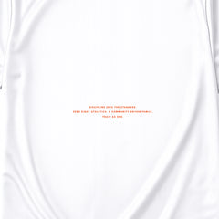 Sports T-Shirt White Orange (World-Cup)