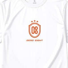 Sports T-Shirt White Orange (World-Cup)