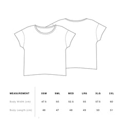 Rolf Sanchez Club Tour 2026 Crop Tee