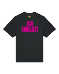 T-shirt LOVE. RESIST. PROTECT. (vuist) Zwart