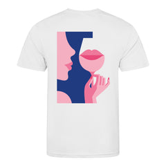 "Wijntje" T-shirt White Unisex