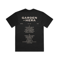 ‘Garden of Hera’ T-shirt Black