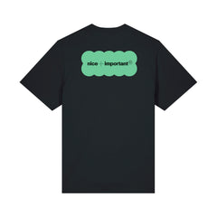 EcoFit 215 – Unisex Black T-shirt