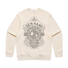 Haagse Straat Ooievaar Vodka Crewneck Ecru