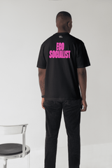 T-shirt PEOPLE. PLANET. PEACE. (aarde) Zwart