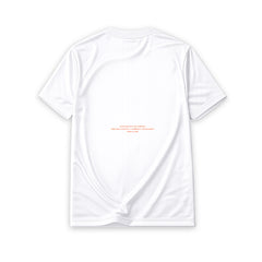 Sports T-Shirt White Orange (World-Cup)