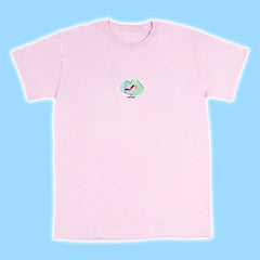 ayyleon blush tee light pink