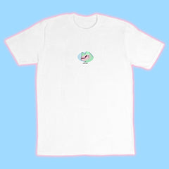 ayyleon blush tee white