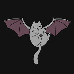 batcat hoodie black