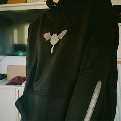 batcat hoodie black