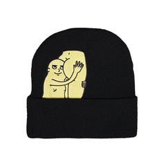 booty beanie black