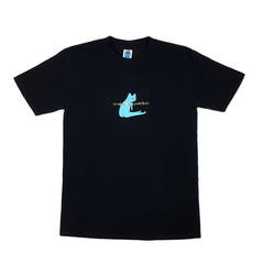 breathing is pointless tee black