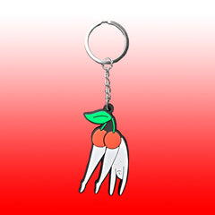 cherry pop keychain