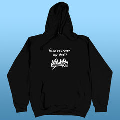 dad hoodie black